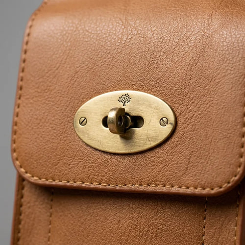 Antique Leather Phone Bag