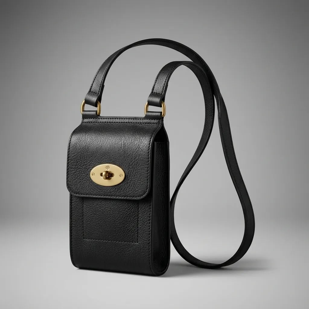 Antique Leather Phone Bag