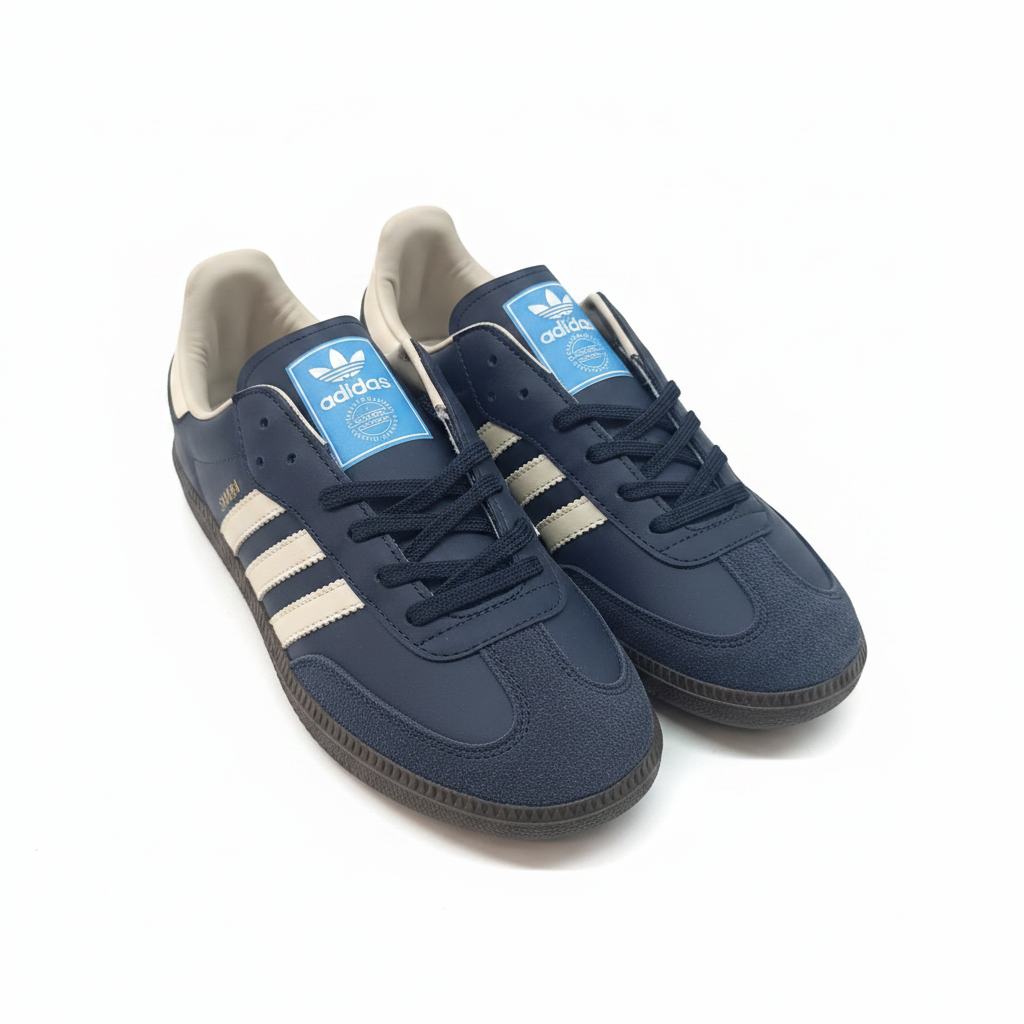 Prime Samba Sneaker lacivert yan